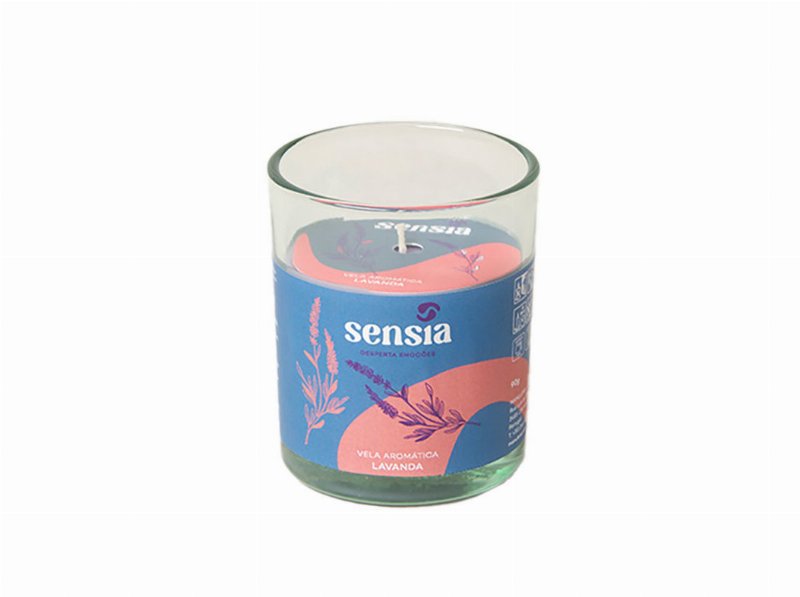Vela Perfumada Sensia Lavanda 90 gr