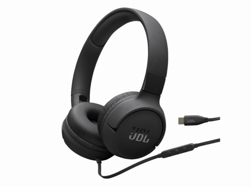 Auscultadores Com Fio Jbl Tune 520C Preto