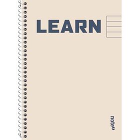 Caderno A5 100 Folhas Pautado (Várias Cores) Note!