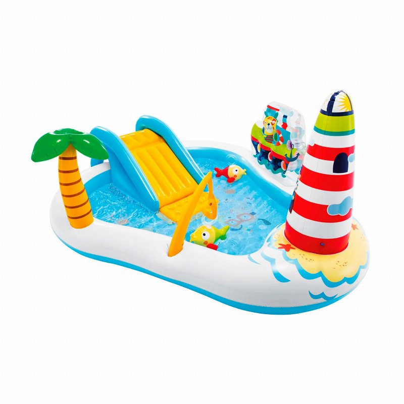 Intex Centro De Jogos Insuflável Aquático Pesca +2 Anos