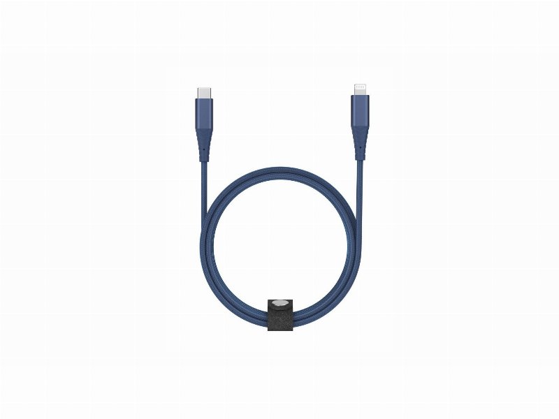 Cabo Textil Usbc 8Pin Qilive 600183179 Azul 1.2M