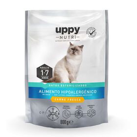 Ração Para Gato Adulto Esterilizado Sem Cereais Frango Uppy Nutri 800 g