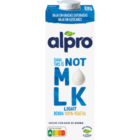 Bebida Vegetal De Aveia Light Sabor A Leite Alpro 1 Lt