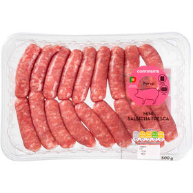 Mini Salsichas Frescas De Porco Continente 500 gr