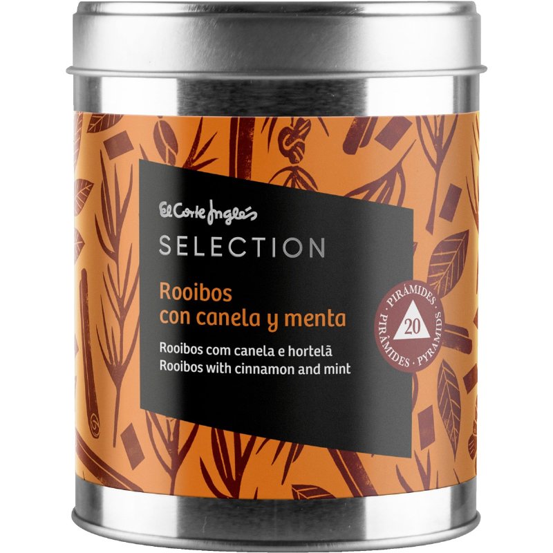 Rooibos Com Canela E Hortelã 20 Unidades 40 g