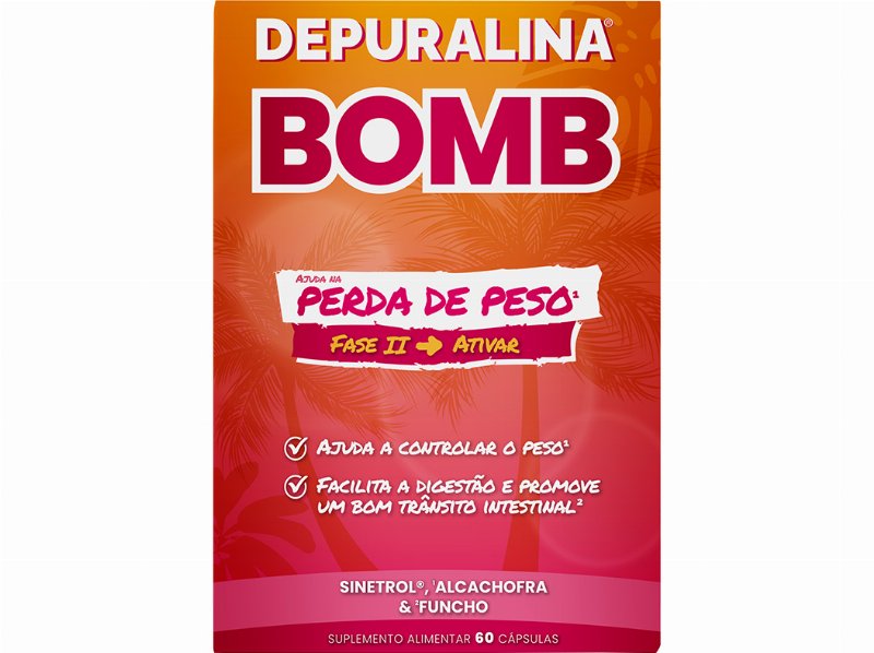 Suplemento Depuralina Bomb Effect 60Un