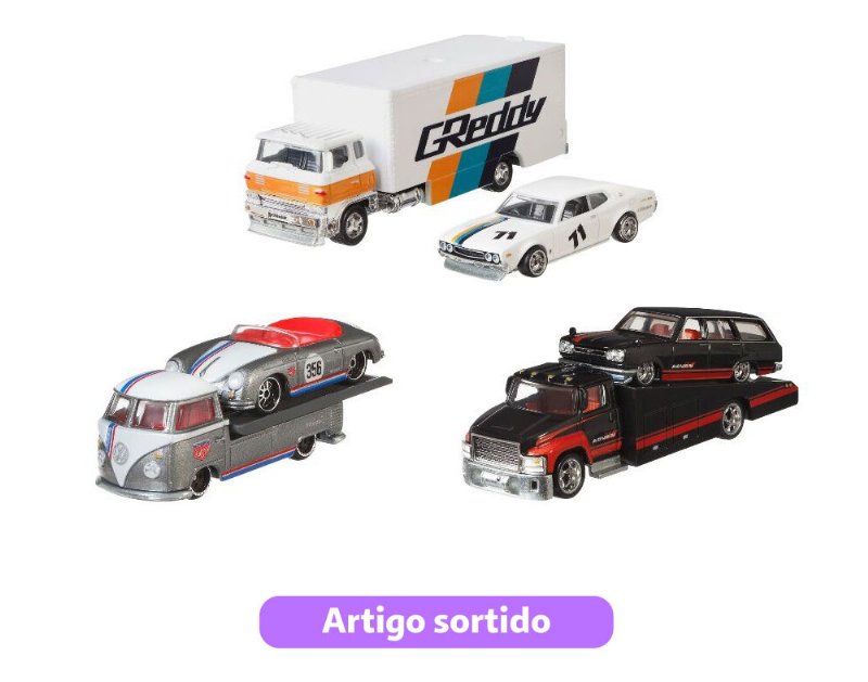 Equipa De Transporte Hot Wheels Modelos Sortidos