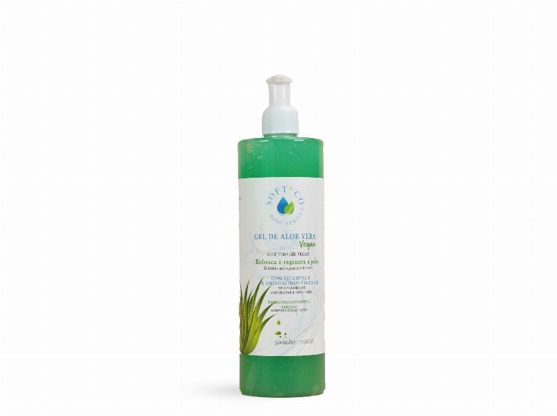Gel Refrescante Aloe Vera Soft&Co 500 ml