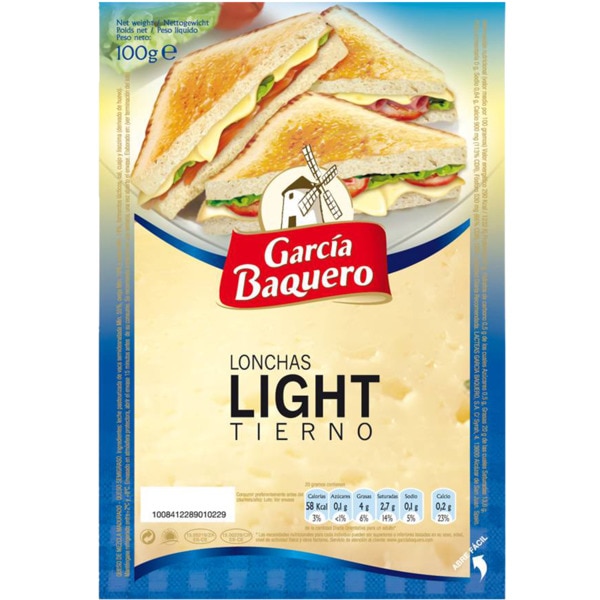Queijo Terno Light Em Fatias 100 g