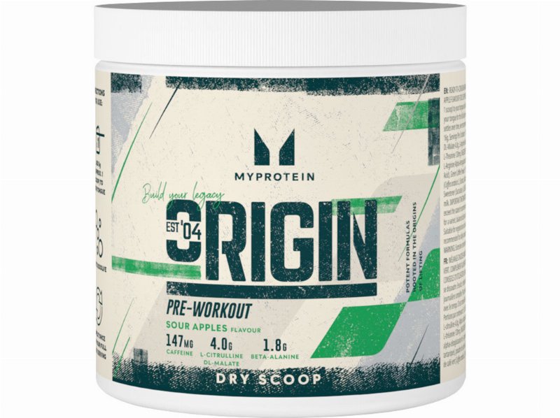 Pré-Treino Myprotein Origin Maça 288 g