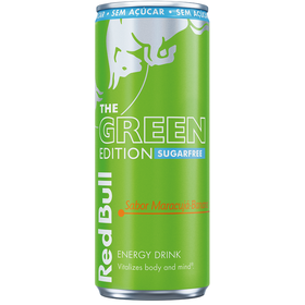 Bebida Energética Em Lata Gaseificada Sem Açúcar Green Edition Red Bull 25 cl