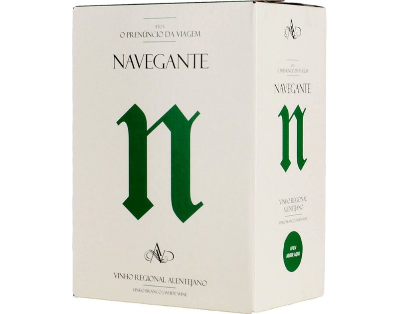 Vinho Branco Navegante Alentejo Bag In Box 5 l
