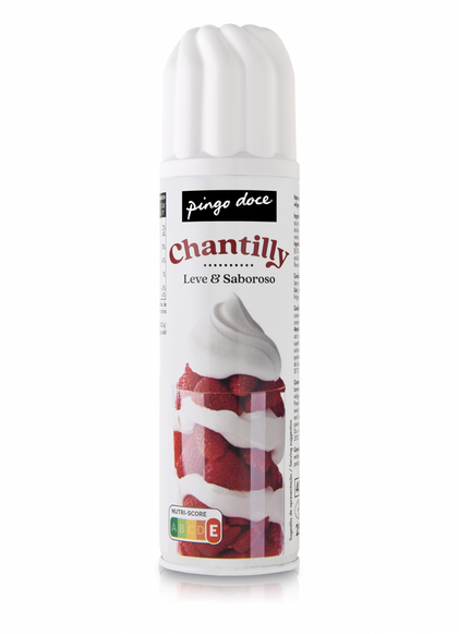 Chantilly Pingo Doce 0.25Kg