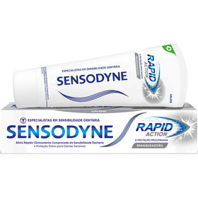 Pasta De Dentes Sensibilidade Rapid Action Branqueadora Sensodyne 75 ml