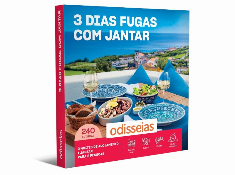 Alojamento Odisseias - 3 Dias Fugas Com Jantar