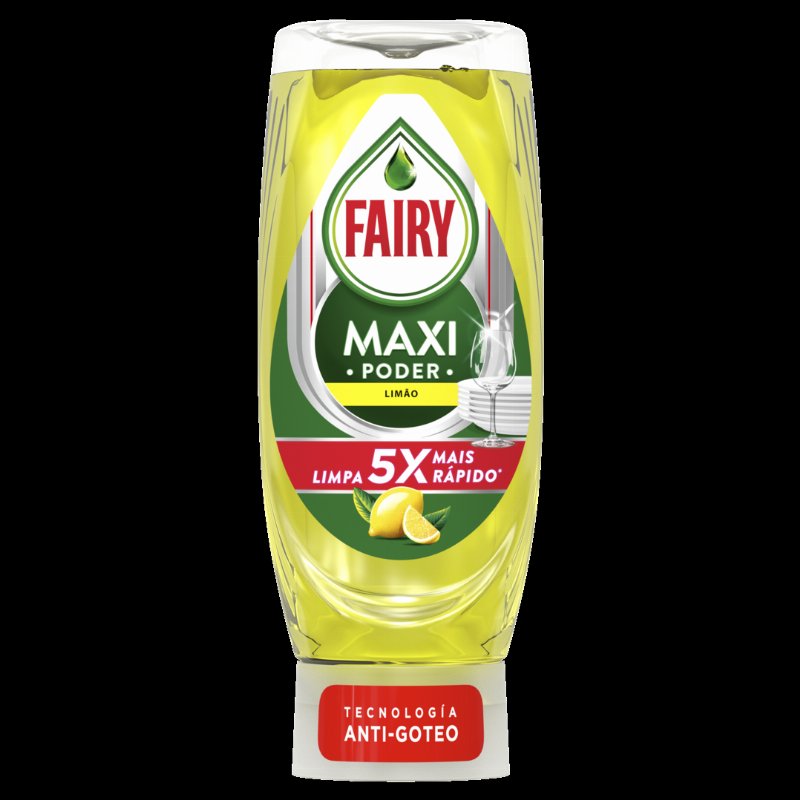 Detergente Loiça Manual Maxi Poder Limão Fairy 0.45L