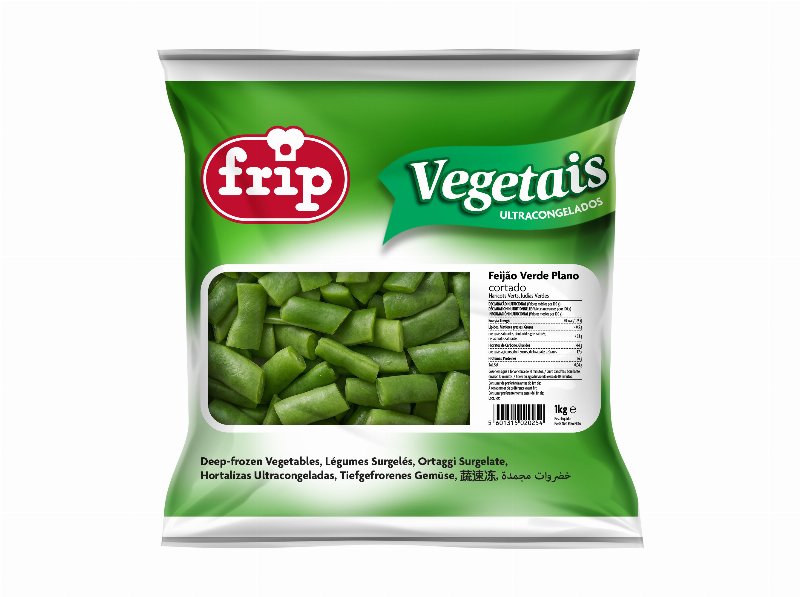 Feijão Verde Frip Plano Cortado 1 kg