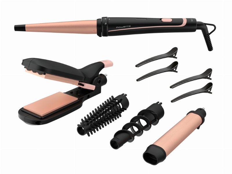 Modelador Multifunções Rowenta Infinite Look Cf4230F0 190 ºc Cerâmica
