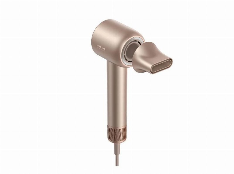 Secador De Cabelo Dreame Glory Mix Gold 1600W Dourado Iónico Com Difusor