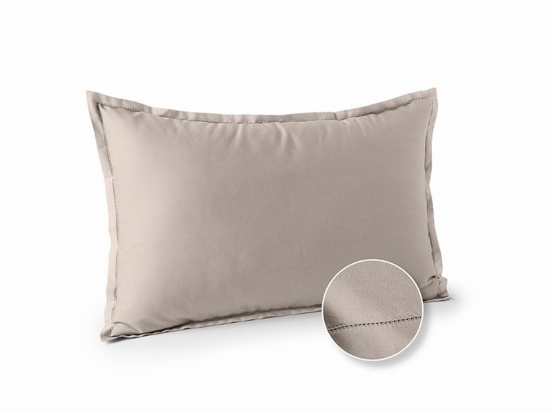 Fronha Actuel Taupe Percal 50X70Cm