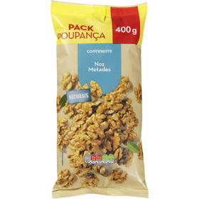 Miolo De Noz Metades Pack Poupança Continente 400 gr