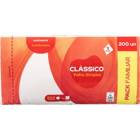 Guardanapos 1 Folha Pack Familiar Continente 200 Un