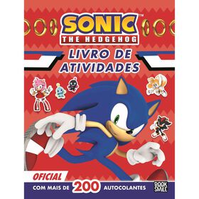 Sonic - Livro De Atividades Com Autocolantes