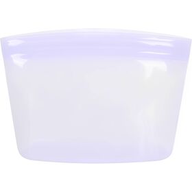Saco Lanche Silicone 1000 ml Roxo Kasa