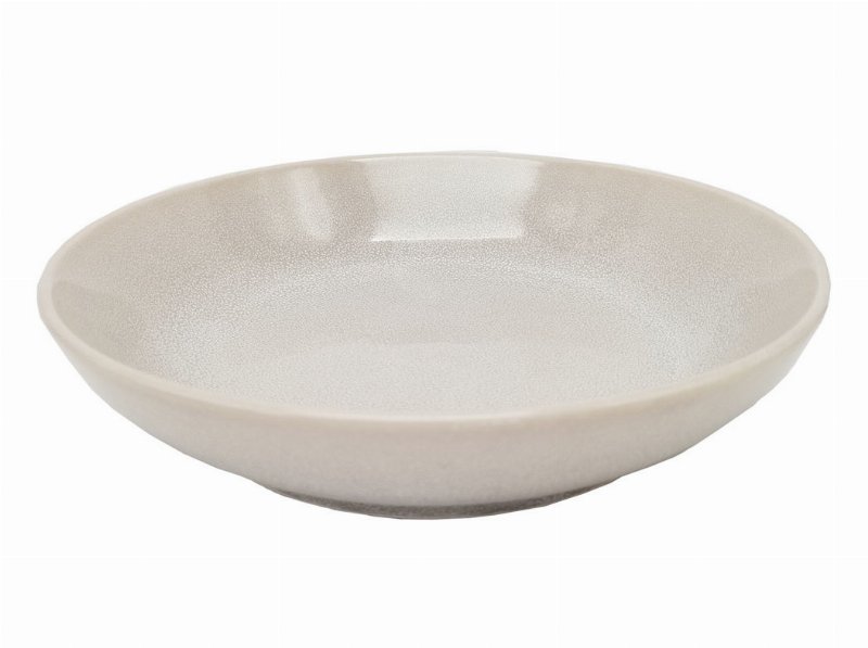 Prato De Sopa Luna Actuel Cinza Grés Ø22Cm