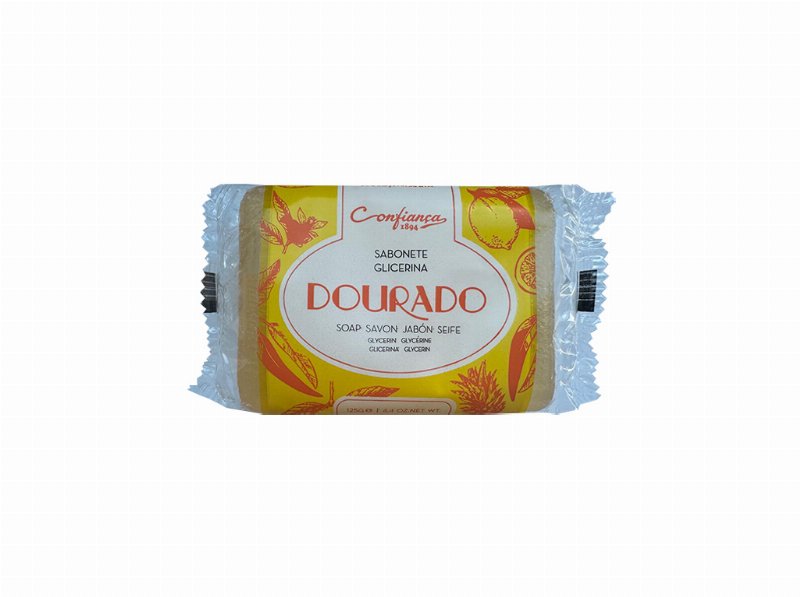 Sabonete Confiança Sólido Dourado Glicerina 125 g