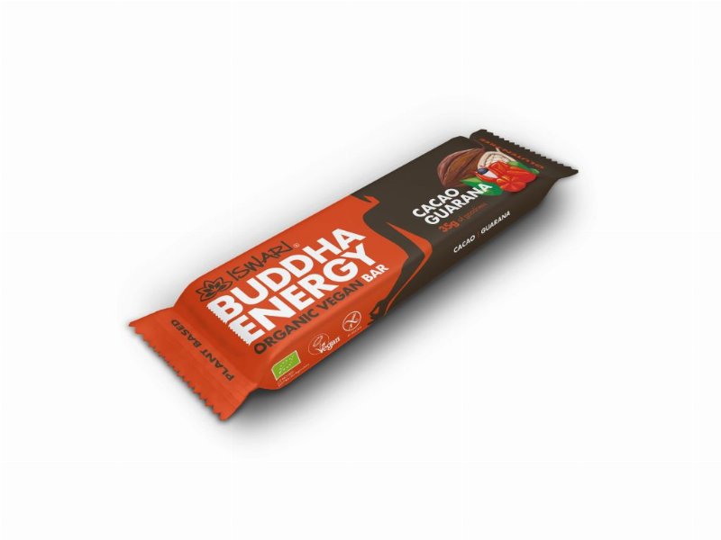 Barra Energética Iswari Cacau Guaraná Bio 35 g