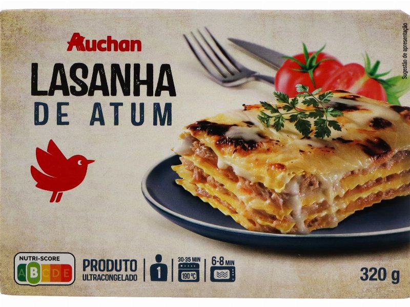 Lasanha De Atum Auchan Ultracongelado 320 g