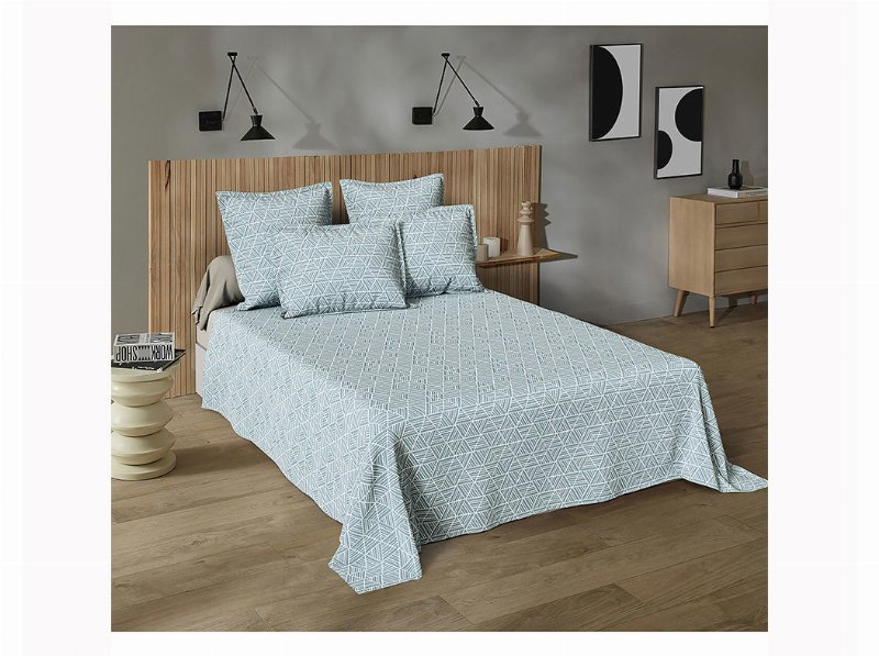Jogo De Cama Actuel Poliester Reciclado 160X280Cm