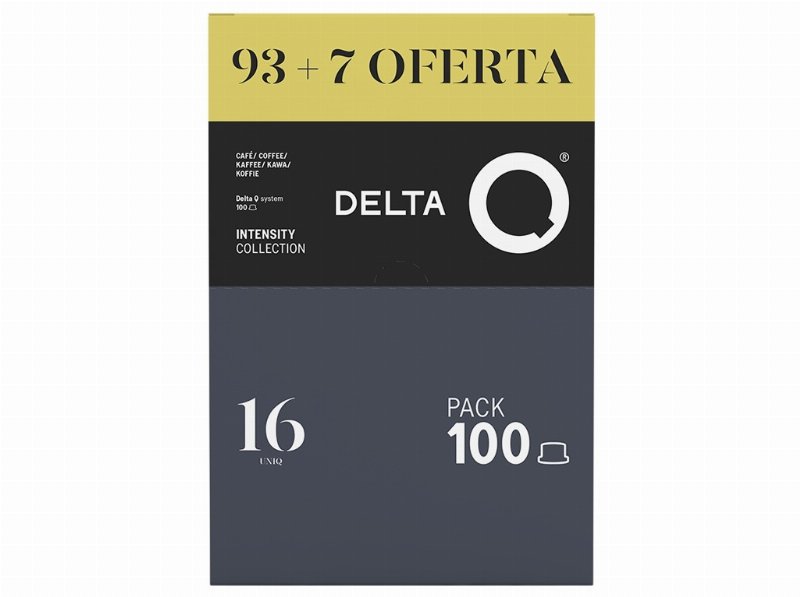 Cápsulas Delta Q Uniq Pack 93+7Cap