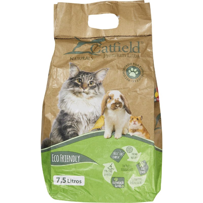 Leito Natural Para Gatos, Roedores E Aves 7.5 l