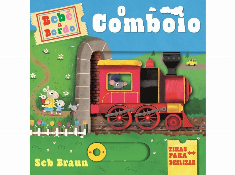 Livro Bebé A Bordo: O Comboio Seb Braun