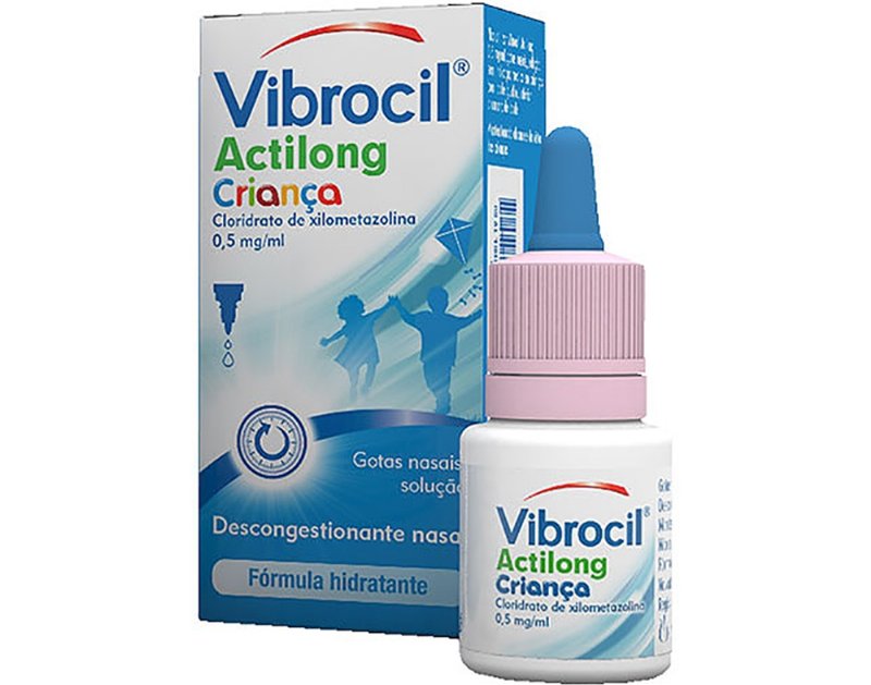 Gotas Vibrocil Nasais Actilong Criança 0.5Mg/Ml 10 ml
