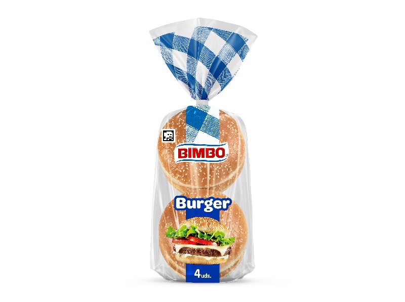 Pão Hambúrguer Bimbo Com Sésamo 4Un 220 g