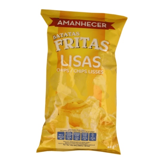 Batata Frita Lisa 45 g Amanhecer