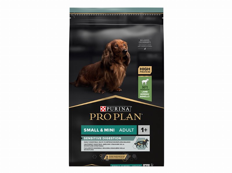 Ração Cão Small&Mini Pro Plan Sensitive Borrego 7 kg