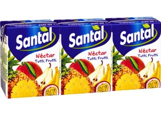 Néctar Santal Tutti Frutti 3X0.20 l