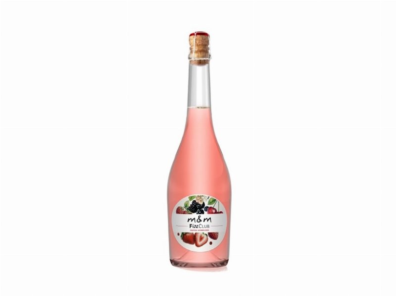 Bebida M & M Fizz Club Frutos Vermelhos 0.75 l