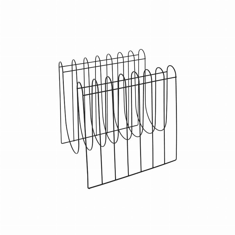 Hkh Porta-Revistas Metal Preto