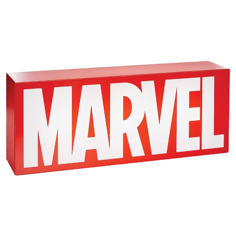 Luz De Secretaria Marvel Logo 3D