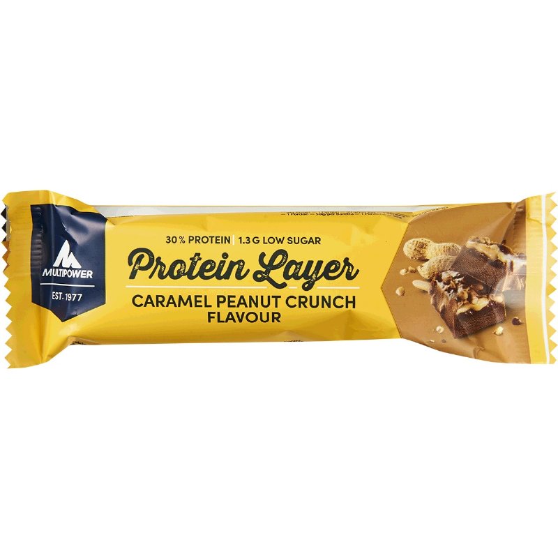 Barra Power Layer Com Amendoim E Caramelo 50 g