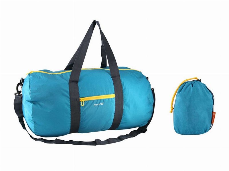 Saco Airport Dobrável Azul 35 l