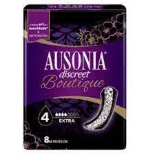 Pensos Higiénicos Incontinência Extra Boutique Ausonia Discreet 8Un