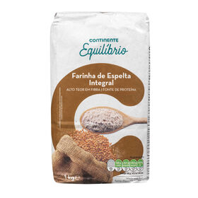 Farinha De Espelta Integral Continente Equilíbrio 1 kg