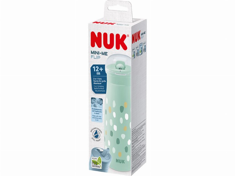 Copo Nuk Mini-Me Flip 12M+ Verde 450 ml