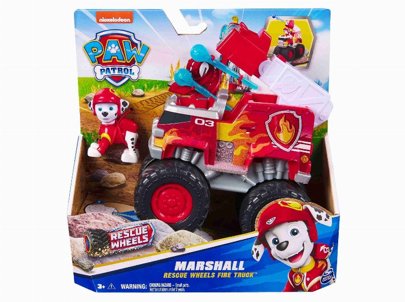 Veículo Marshall Patrulha Pata Rescue Wheels